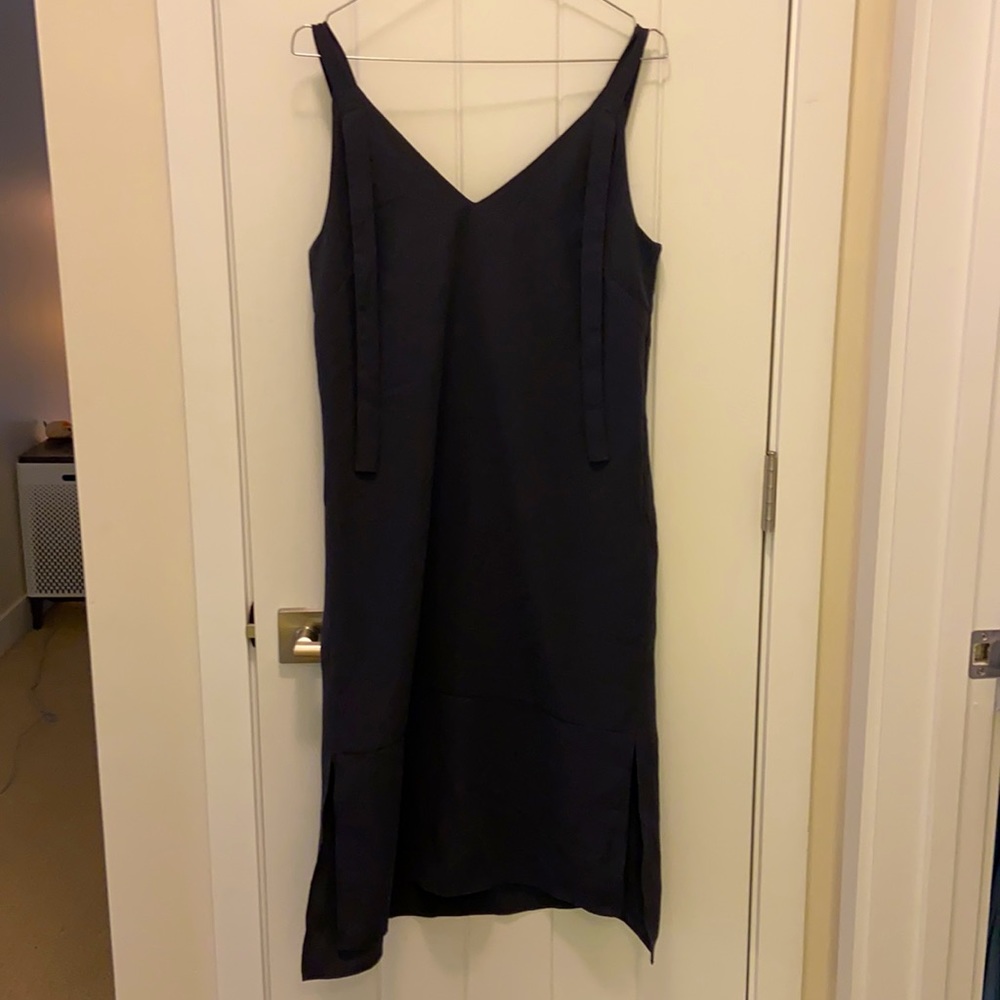 Asos - dark blue dress - 4